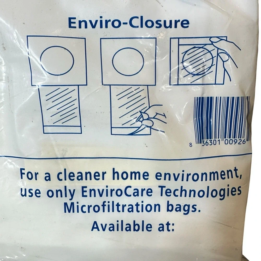 EnviroCare Panasonic Vacuum Bags Type U U-3 U-6 816-9 Micro Filtration 9 Pack